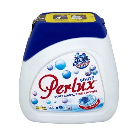PERLUX 2w1 Kapsułki do prania białych tkanin, 24 szt