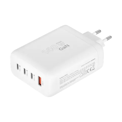 Ładowarka sieciowa 140 W z funkcją Quick Charge i Power Delivery
