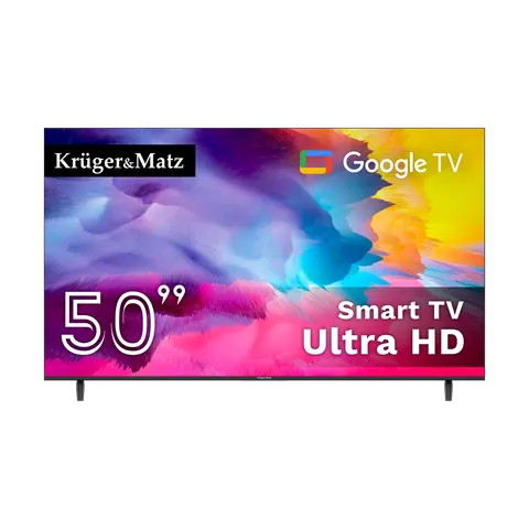 Telewizor Smart TV 50" UHD Kruger&Matz Google TV 5.0