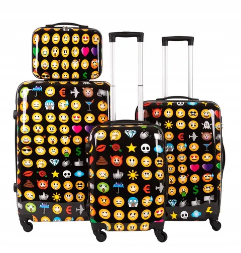 Zestaw walizek Bagia Icons 4w1
