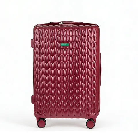 Walizka Benetton Knit Red Średnia