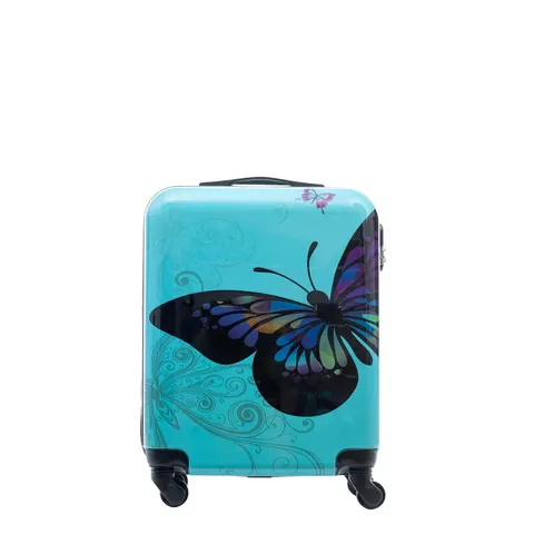 Walizka Bagia Motyl Blue Mała