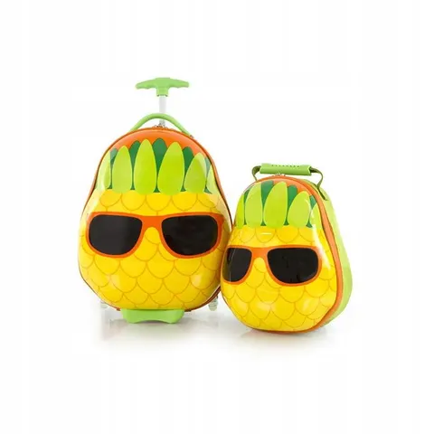 Zestaw Heys Walizka + Plecak Ananas 2w1