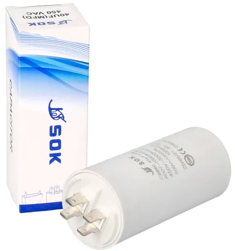 Kondensator rozruchowy do silnika 40uF 450V
