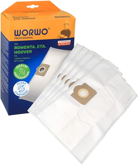 Worki do odkurzacza Rowenta Bully RU RB ZR 815 RMB03 R03