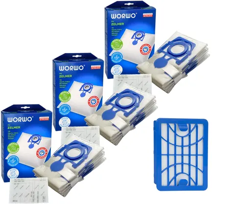 Worki do odkurzacza Zelmer Odyssey 49.4000 ZMB02K + HEPA
