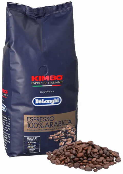Kawa ziarnista Kimbo Delonghi Espresso 100% Arabica 1kg