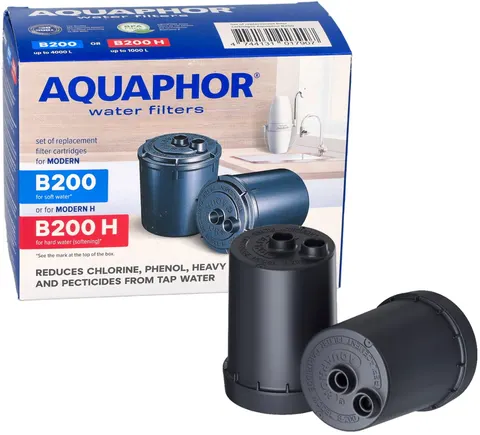 Filtry wody węglowy B200 do Aquaphor Modern 2 szt oryginał