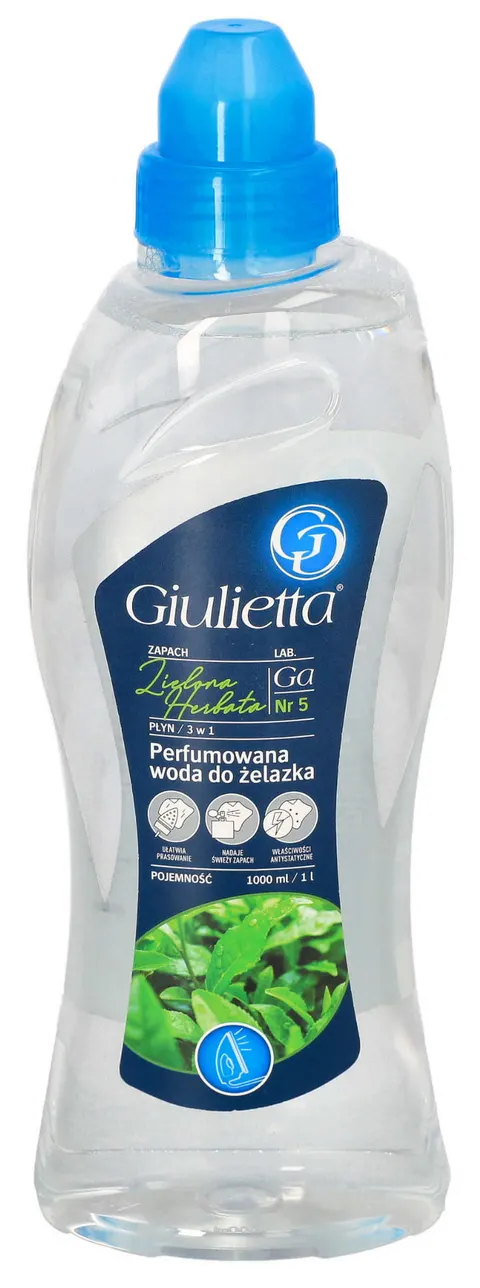 Perfumowana woda do żelazka Giulietta 1000 ml zielona herbata