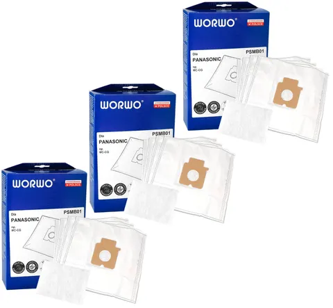 Worki do odkurzacza PANASONIC MC-E C-2E PSMB01K 12 szt