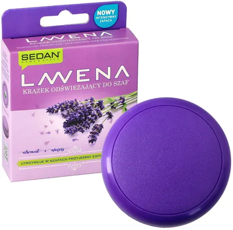 Lawendowy krążek do szaf