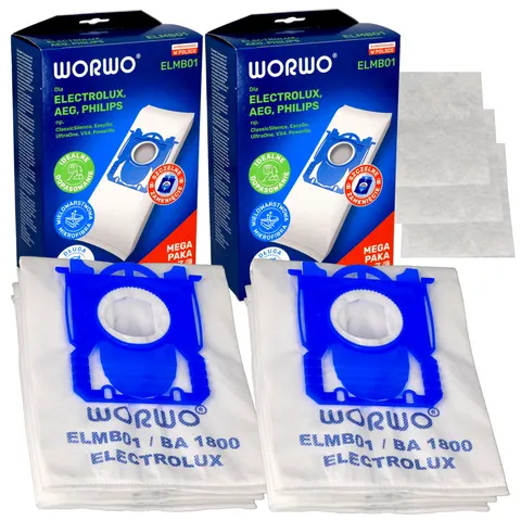 24x Worki do odkurzacza Electrolux Philips typ S-BAG + 6x filtr