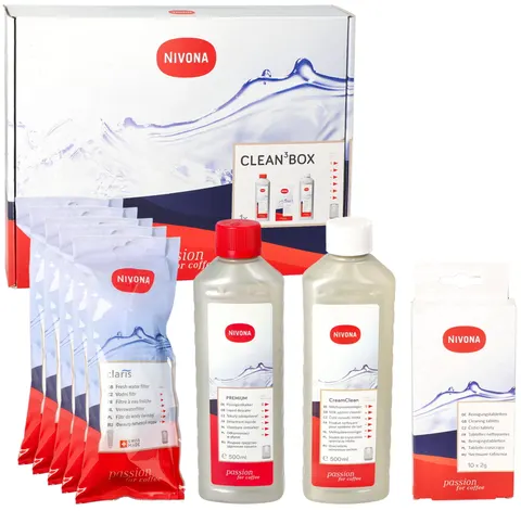 Zestaw czyszczący do ekspresów Nivona Clean Box + filtr x5