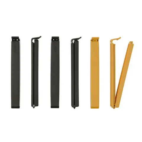 Suwak klips do zamykania torebek 14 cm – 6 szt. Ikea Bevara