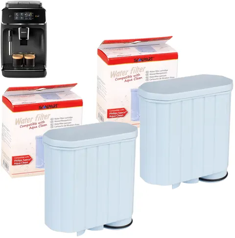 Filtr wody do ekspresu Philips AquaClean LatteGo Scanpart 2 szt