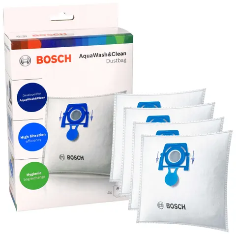 Worki Bosch AquaWash & Clean BBZWD4BAG 4 szt do odkurzacza