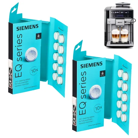 Tabletki czyszczące do ekspresu Siemens Bosch TZ80001N 2in1 20szt