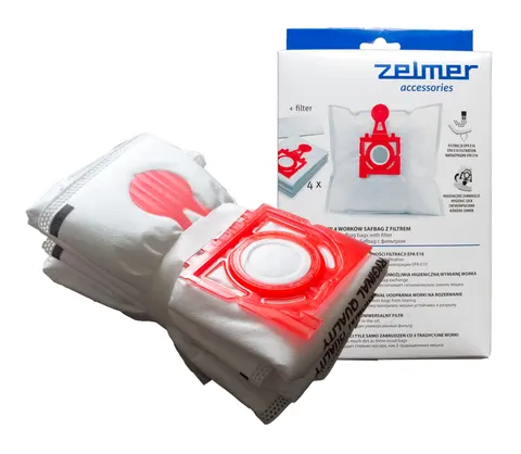 Worki do odkurzacza Zelmer Jupiter Solaris ZVCA300B 4 szt