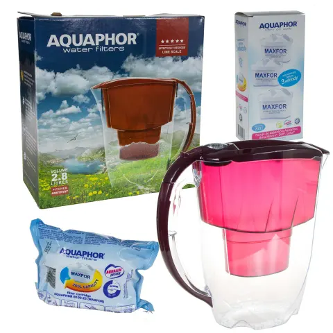 Dzbanek do wody Aquaphor Amethyst 2,8l + 4 filtry B100-25