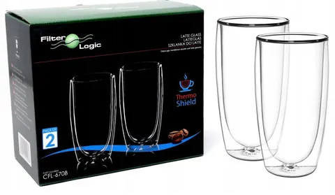 Szklanki termiczne do kawy Latte 370 ml CFL-670B