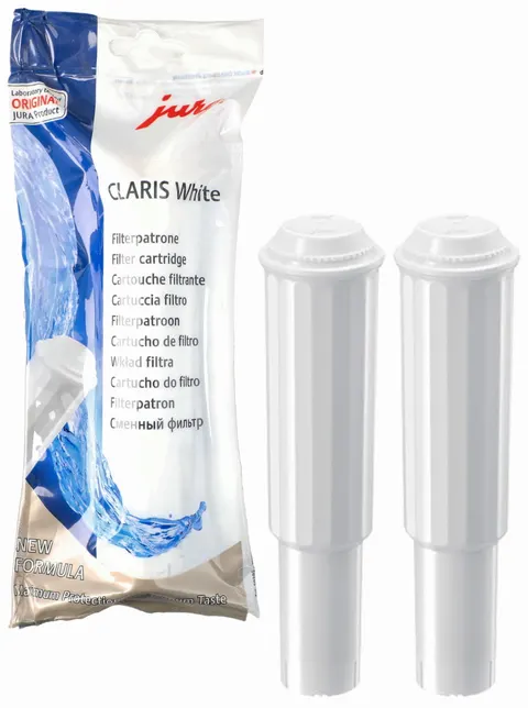 Filtr wody do ekspresu Jura Claris White 60209 oryginał 2szt