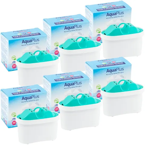 Filtr do wody Aquaplus zamiennik Dafi Unimax Brita Maxtra plus x6