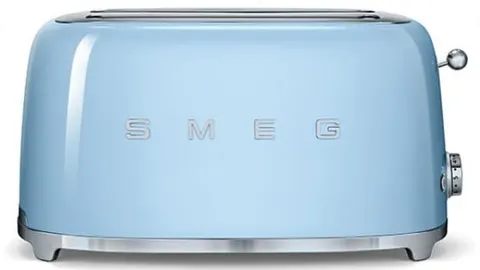 Toster Smeg TSF02PBEU, 4 kromki błękitny