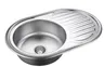 QUADRON Zlewozmywak 77x50 TOM 211 stal len HD211LEN7750 (W45) *