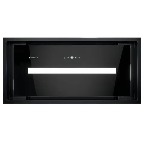 Okap kuchenny podszafkowy Globalo Pinelio 60.1 Black 60 cm