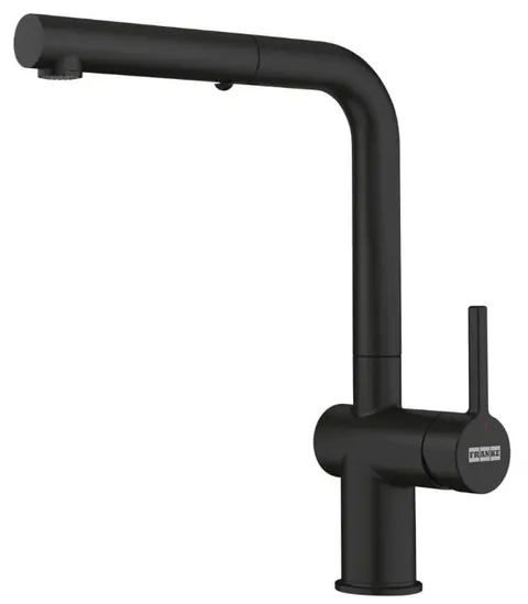 FRANKE Bateria TAP ACTIVE L Pull Out 2 Jets czarny mat 115.0653.382 (S) *