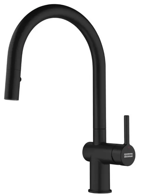 FRANKE Bateria TAP ACTIVE J Pull down 2 Jets czarny mat 115.0653.404 (S) *