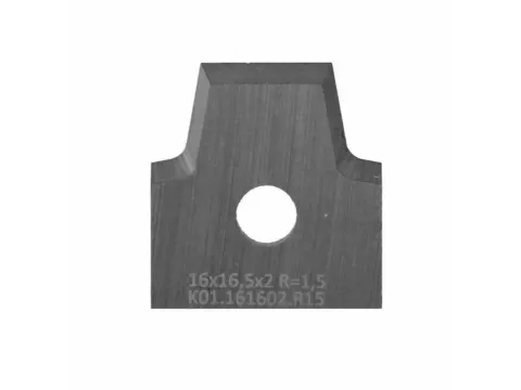 Płytki wymienne 16x16,5x2 R1,5 do okleiniarek Biesse K01.161602.R15