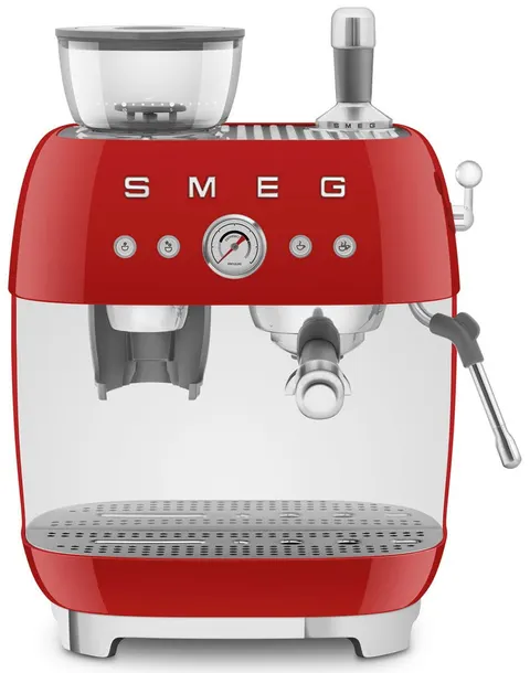Ekspres do kawy Smeg 50's Retro Style EGF03RDEU czerwony