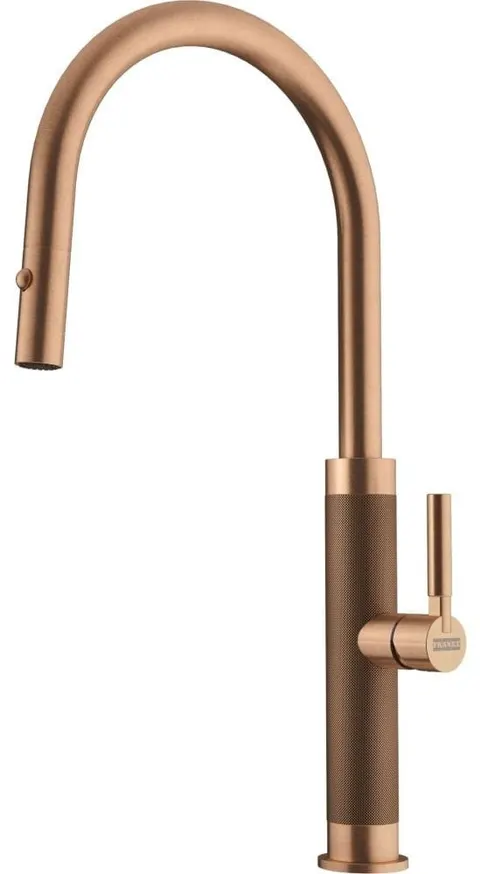 Bateria Franke Mythos Masterpiece pull-out spray Miedziany 115.0711.557 "PROMOCJA"