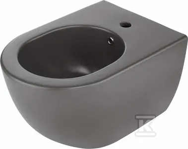 DEANTE Bidet wiszący PEONIA antracyt, titanium CDE_DBPW *