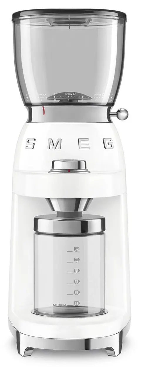 Młynek do kawy SMEG CGF11WHEU