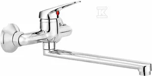 DEANTE Bateria kuchenna ścienna LOBO chrom BYU_080M *