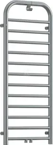 Grzejnik łazienkowy SILIA stalowy mat, 121 cm x 500 mm