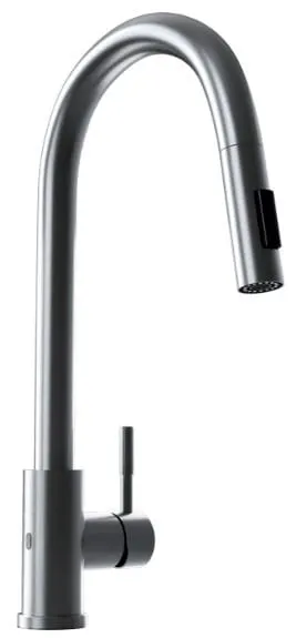 GLOBALO Bateria kuchenna LORETIO ANTHRACITE 1.1 antracyt PVD *