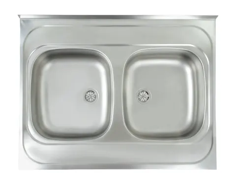 ALVEUS Zlewozmywak 80x60 PRIMAL 20 satyna, syfon 1124501 (N80) *