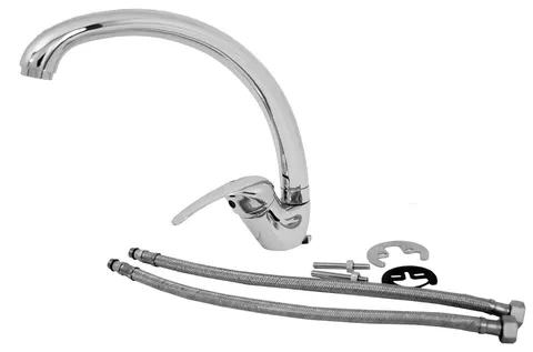KUCHINOX Bateria kuchenna z wylewką F INGA chrom BKN_067D *