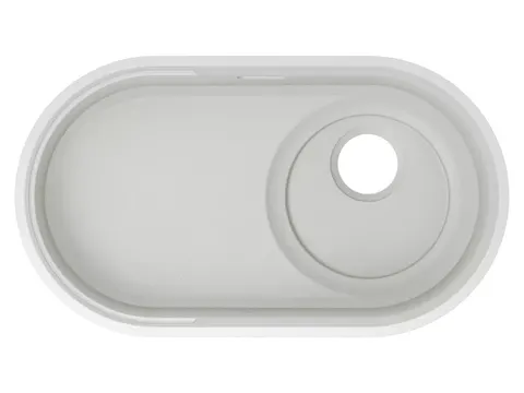 BLANCO Zlewozmywak OOVALON 700-U Velgranit cloud white, bez armatury 527990 *