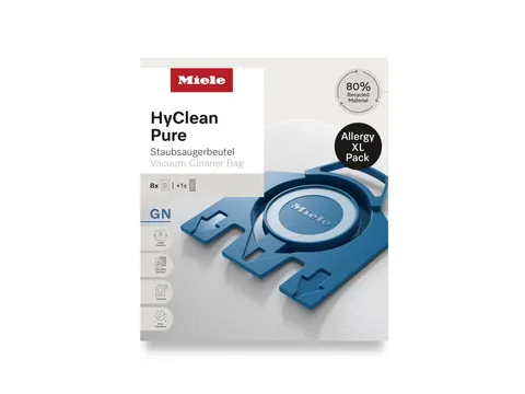 Worki do odkurzacza Miele XL-Pack HyClean GN + HA50 Pure