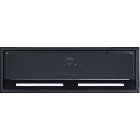 Okap wbudowany 85cm KERNAU KBH 1690 B czarne szkło