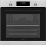Piekarnik elektryczny 59,5cm KERNAU KBO 1071 S PT X 78l, term., inox, czarne szkło