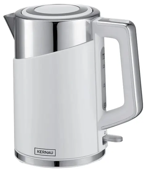 Czajnik KERNAU 1,7l KSK 171 WH biały, srebrny