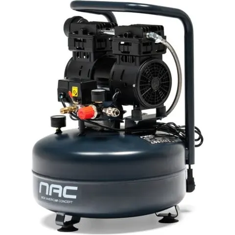 Kompresor elipsa NAC cichy 24 l, 750W, 8 barów OF-SLE-24-LX
