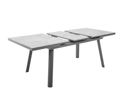 Stół rozkładany 150/190cm Grenada grafit Meven alu