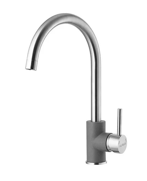ALVEUS Bateria kuchenna ELZA steel, satyna 1129029 *