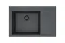 Zlewozmywak ALVEUS PURE-G L 70 Black Edition, k.lewa 1149305